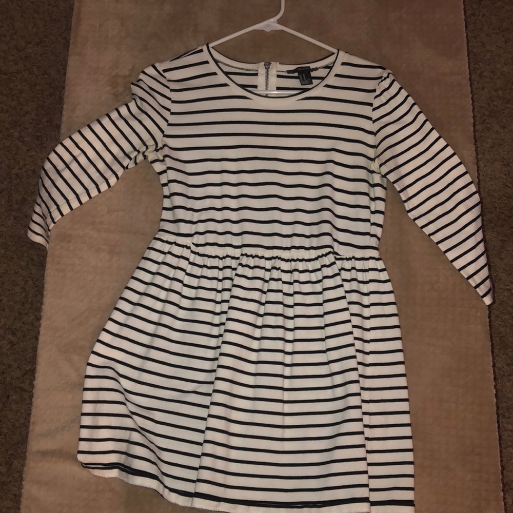 Striped Forever 21 mini dress size M